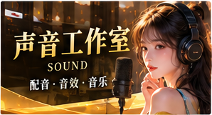 声音工作室故事主题画面